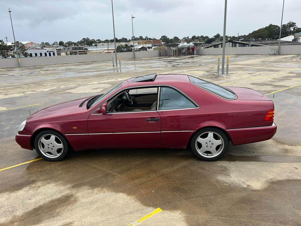 Almandine Red Mercedes S500 coupe Australia 1995 images (11).jpg