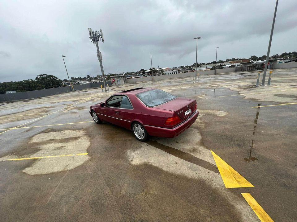 Almandine Red Mercedes S500 coupe Australia 1995 images (3).jpg