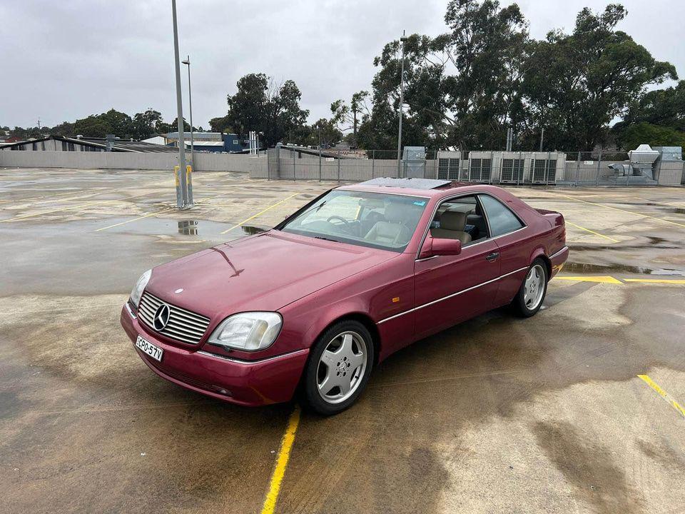 Almandine Red Mercedes S500 coupe Australia 1995 images (9).jpg