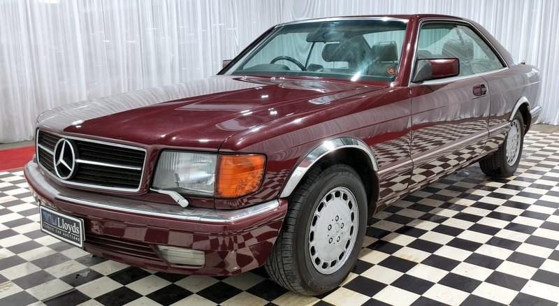 Australian Mercedes 560SEC burgundy maroon for sale South Australia (5).jpg