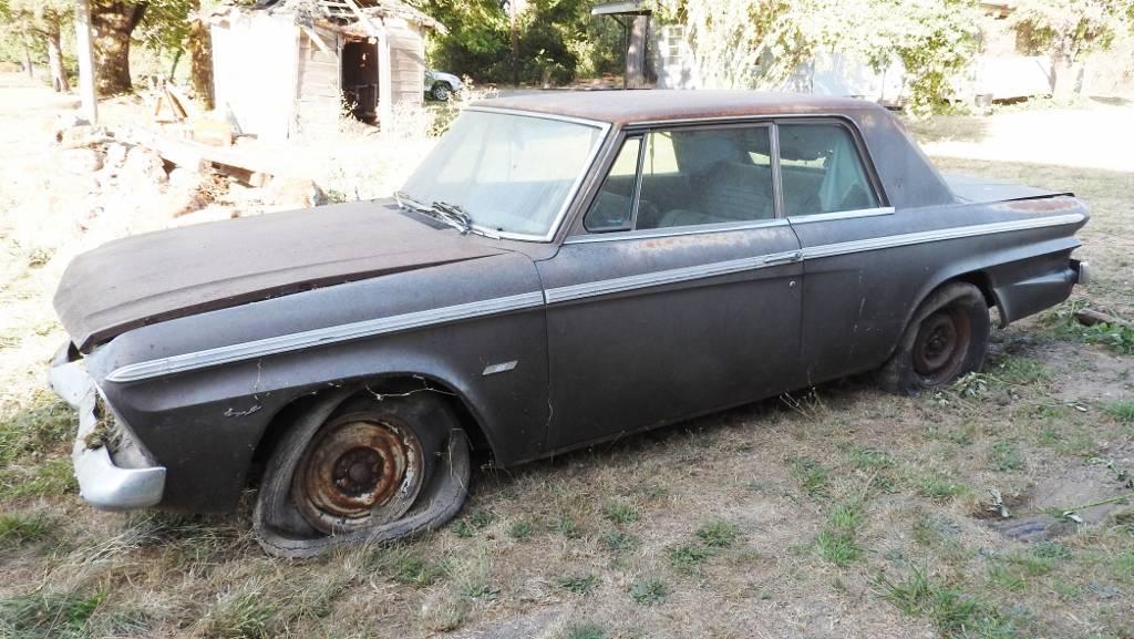 Black 1964 Studebaker Daytona with powershift auto transmission 289 unrestored (1).jpg