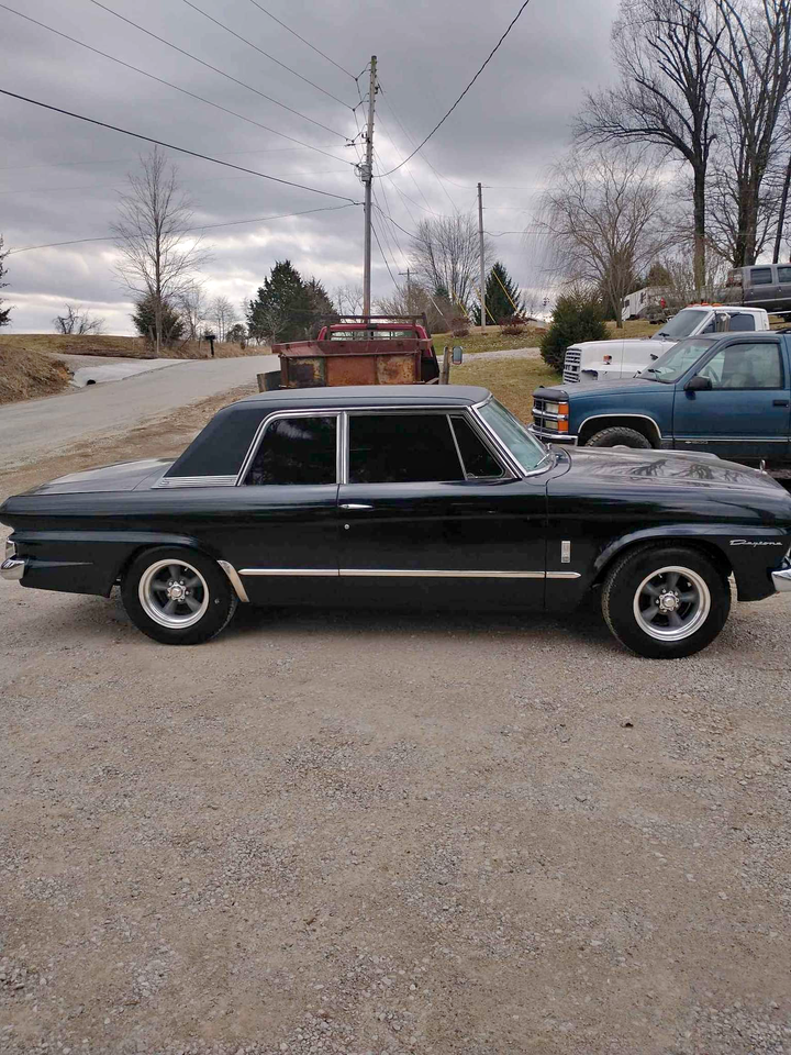 Black 1966 Studebaker Daytona 2 door sedan for sale USA Indiana 2022 (1).png