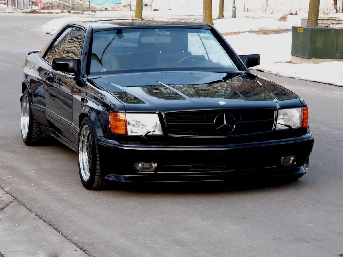 Black Mercedes 560SEC AMG 6.0 wide body classic register (5).jpg