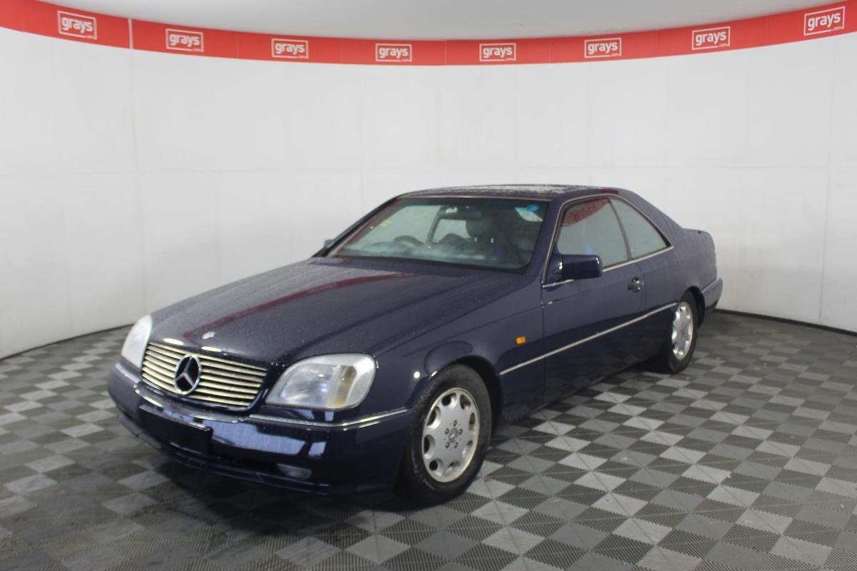 Blue on Blue Mercedes 500SEC 1993 C140 coupe Australia (1).jpg