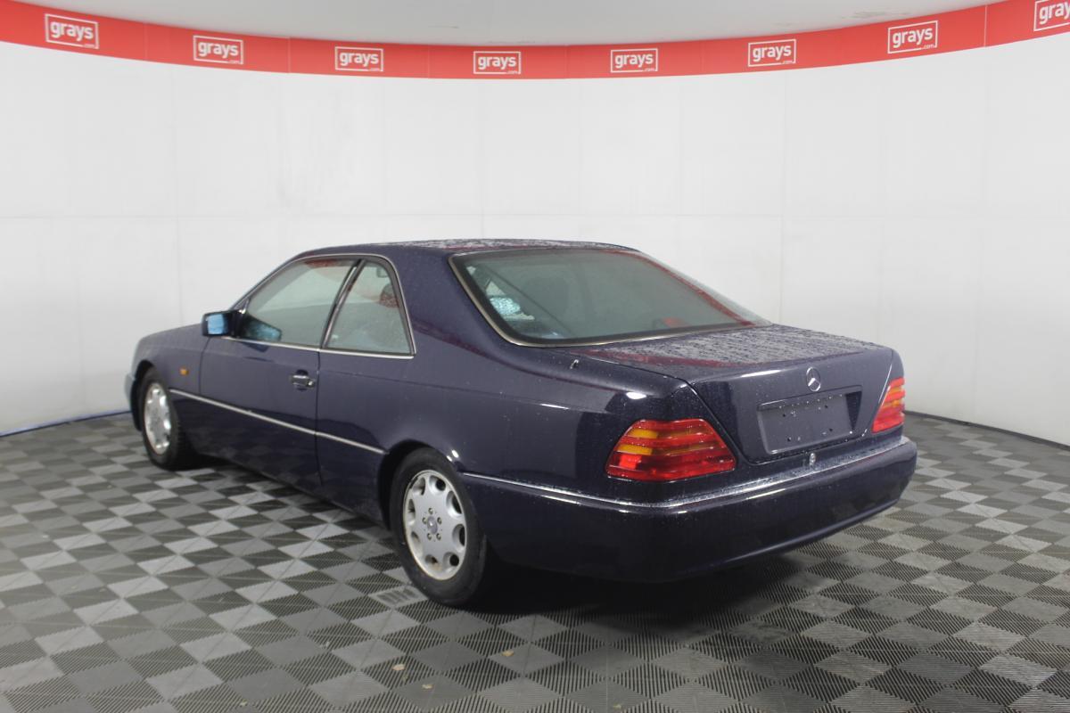 Blue on Blue Mercedes 500SEC 1993 C140 coupe Australia (3).jpg