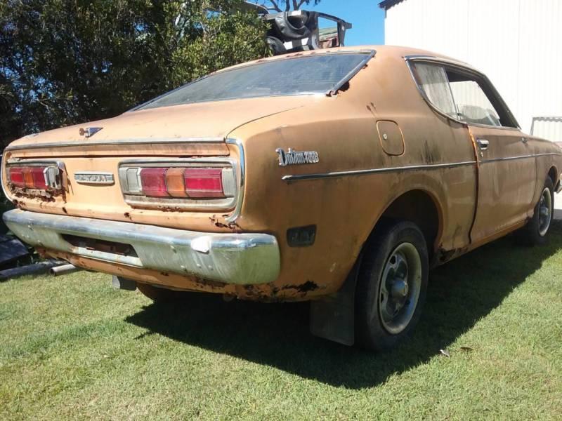 Burnt Orange 1974 Datsun 180B SSS coupe unrestored (2).JPG