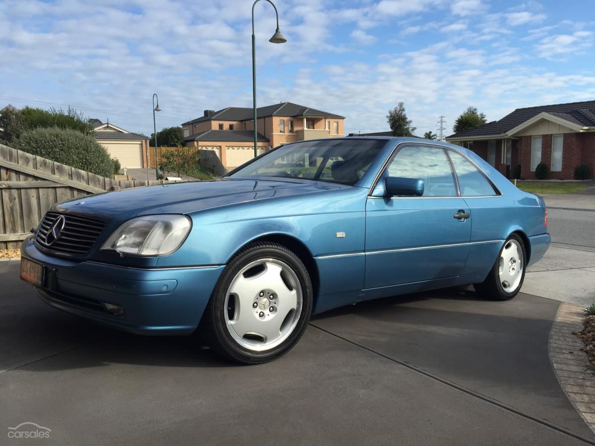 C140 W140 Mercedes s class coupe Quartz Blue images Australia RHD (1).jpg