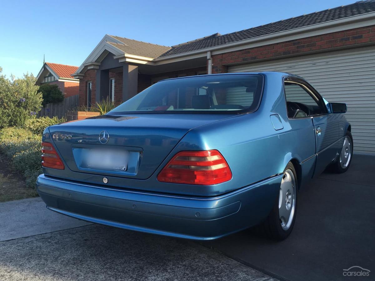 C140 W140 Mercedes s class coupe Quartz Blue images Australia RHD (7).jpg