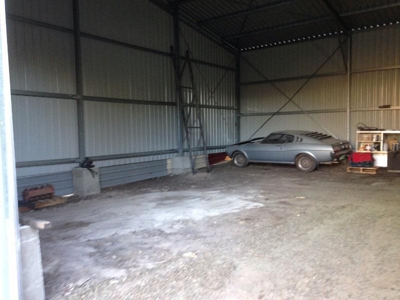 Celica RA28 in shed.JPG