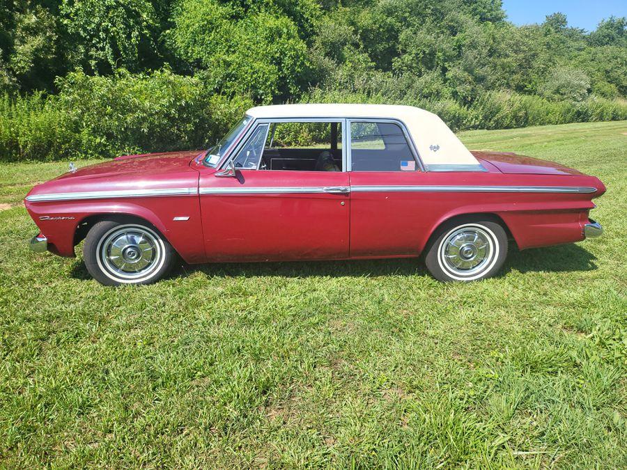 Cherokee Red 1965 Studebaker Daytona Sport Sedan 2 door coupe for sale USA (1).jpg