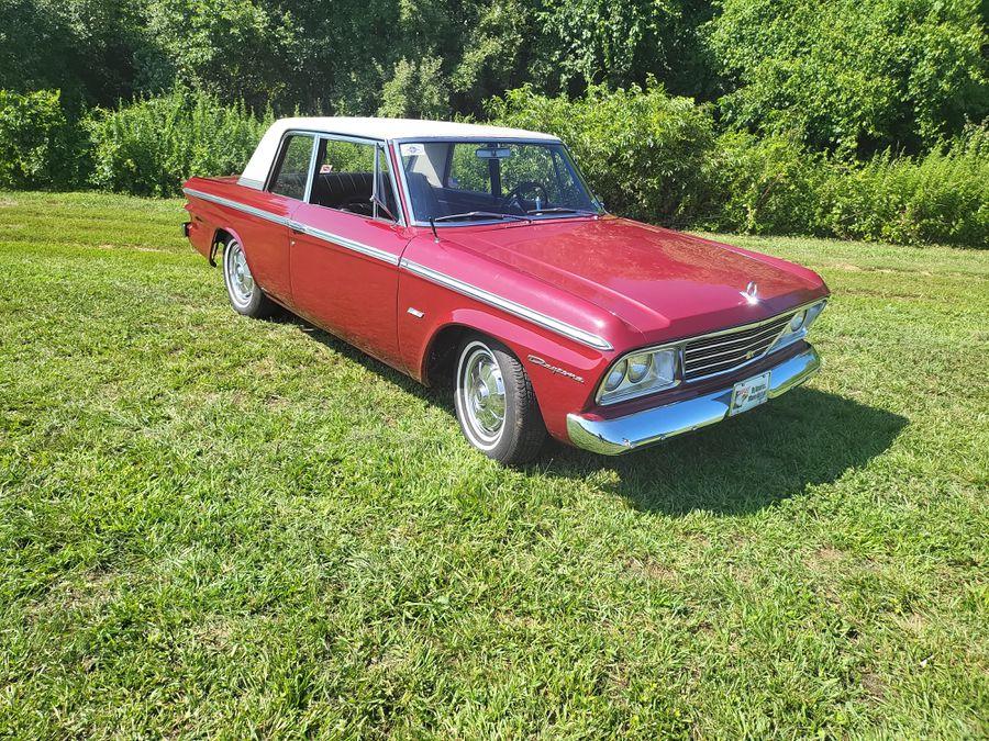 Cherokee Red 1965 Studebaker Daytona Sport Sedan 2 door coupe for sale USA (14).jpg