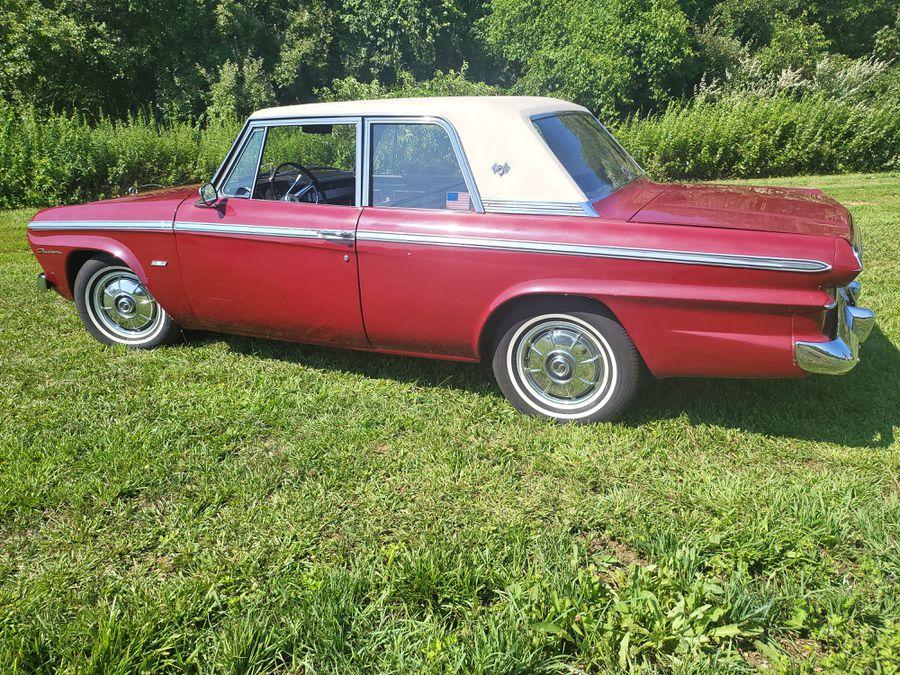 Cherokee Red 1965 Studebaker Daytona Sport Sedan 2 door coupe for sale USA (2).jpg