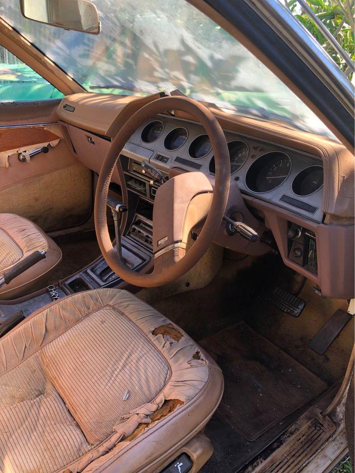 Chrysler Sigma Scorpion Coupe for sale NSW 1979 white with beige trim unrestored (7).jpg