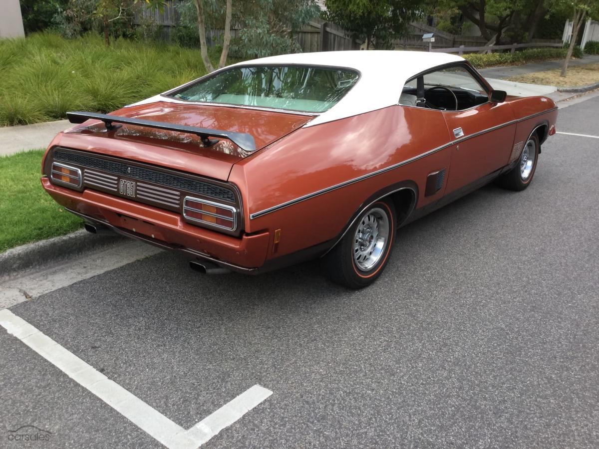 Copper Bronze brown Ford XB Falcon GT hardtop 1975 for sale 2022 (22).jpg