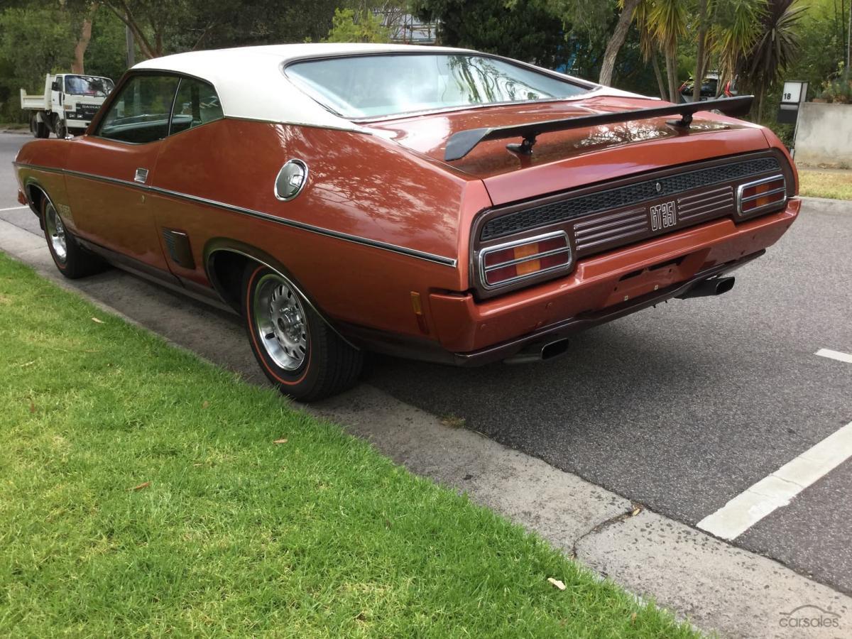 Copper Bronze brown Ford XB Falcon GT hardtop 1975 for sale 2022 (37).jpg