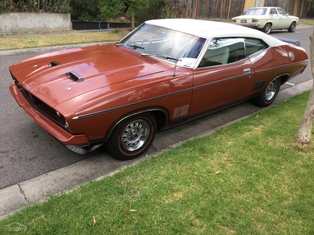 Copper Bronze brown Ford XB Falcon GT hardtop 1975 for sale 2022 (38).jpg