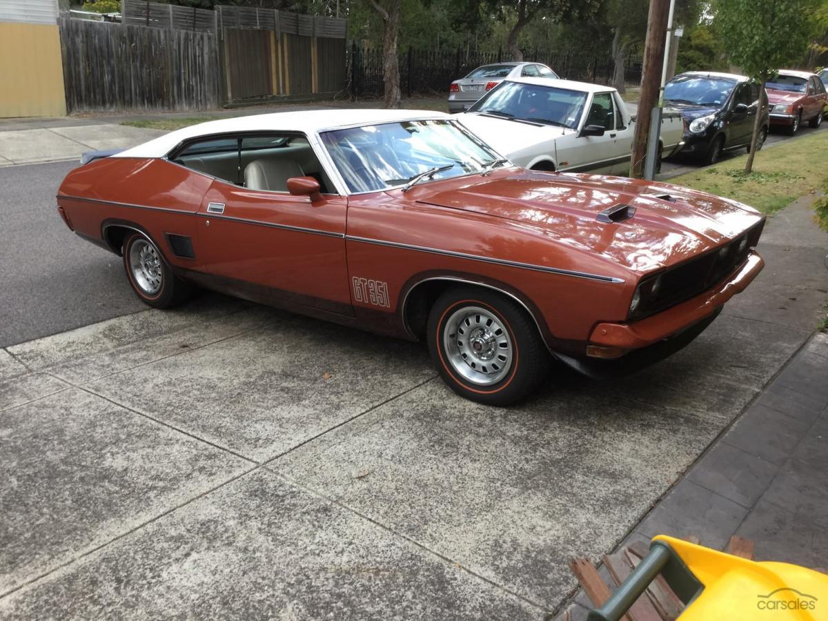 Copper Bronze brown Ford XB Falcon GT hardtop 1975 for sale 2022 (48).jpg