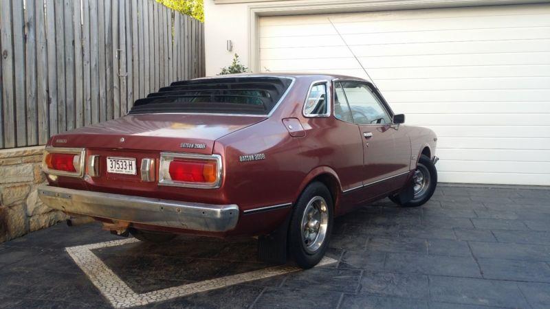 Copper burgundy Datsun 200B SSS coupe Australia images (7).JPG