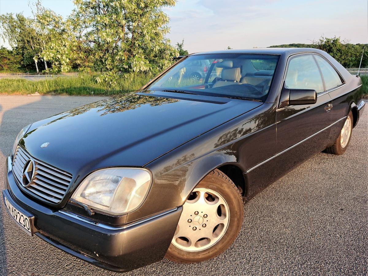 Dark Grey 1993 Mercedes 500SEC C140 (15).jpg