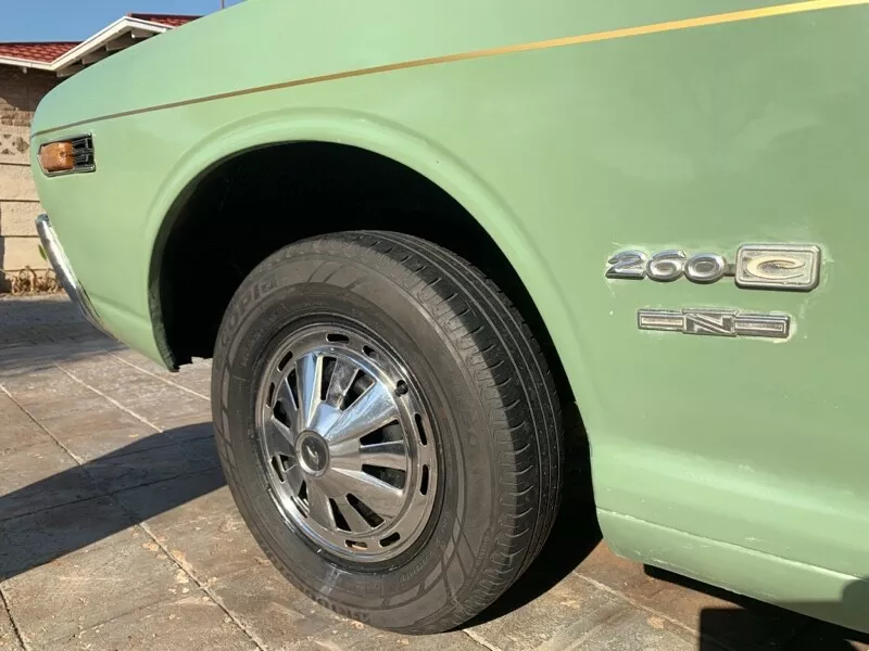 Datsun 260C Coupe 1974 green South Africa RHD rare 2 door (1).png