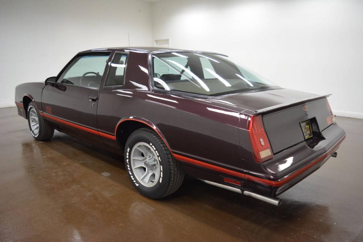 Exterior images 1987 Chevy Monte Carlo SS Aerocoupe Maroon burgundy paint (31).jpg