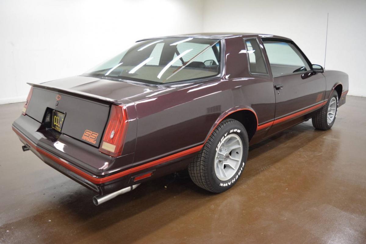 Exterior images 1987 Chevy Monte Carlo SS Aerocoupe Maroon burgundy paint (33).jpg