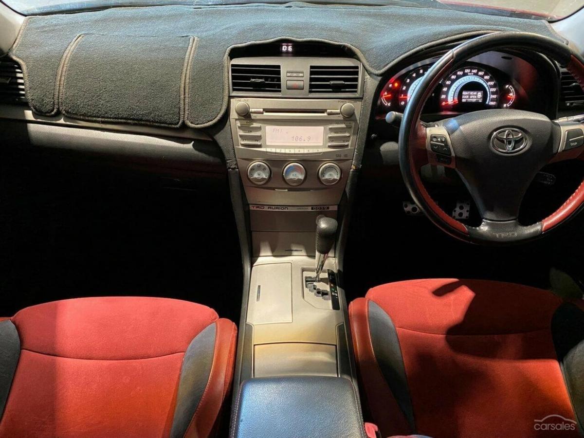 For sale 2007 TRD Toyota Aurion 3500S red sedan (13).jpg