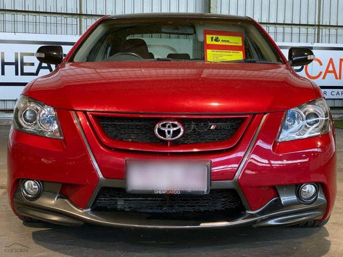 For sale 2007 TRD Toyota Aurion 3500S red sedan (19).jpg