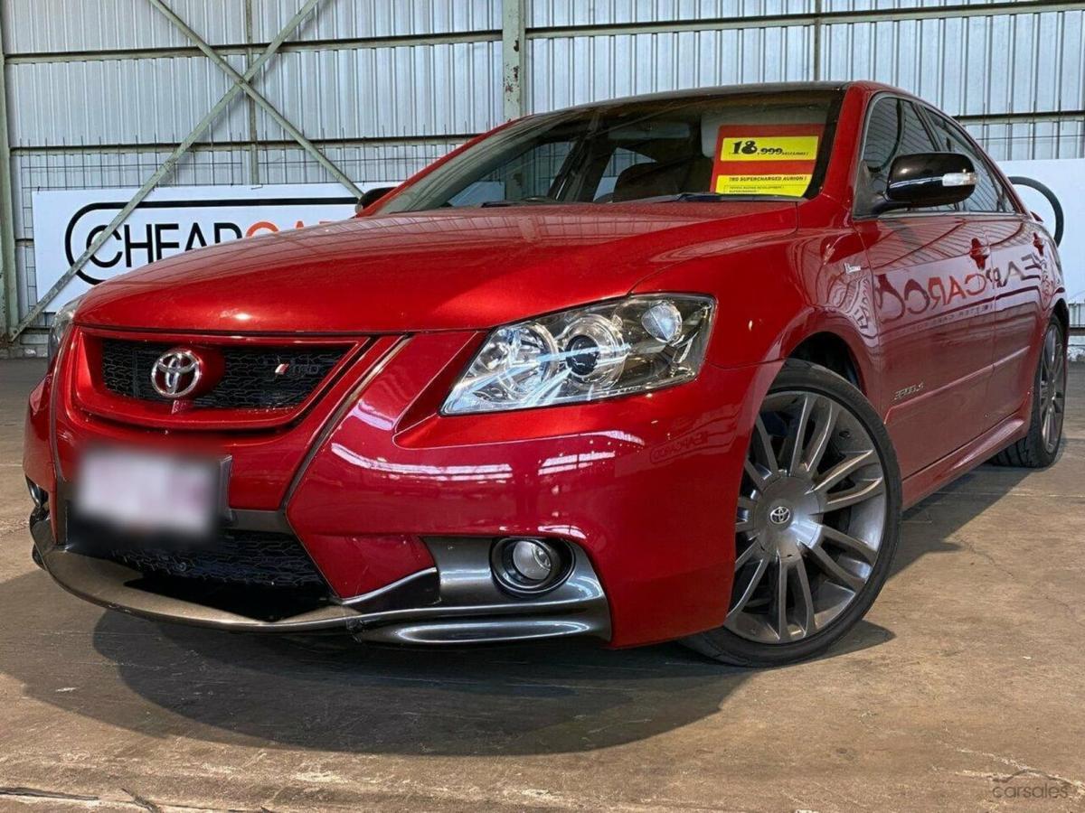 For sale 2007 TRD Toyota Aurion 3500S red sedan (2).jpg