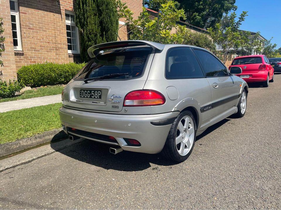 For sale Proton Satria GTi 2003 model 2022 silver Sydney NSW (11).jpg