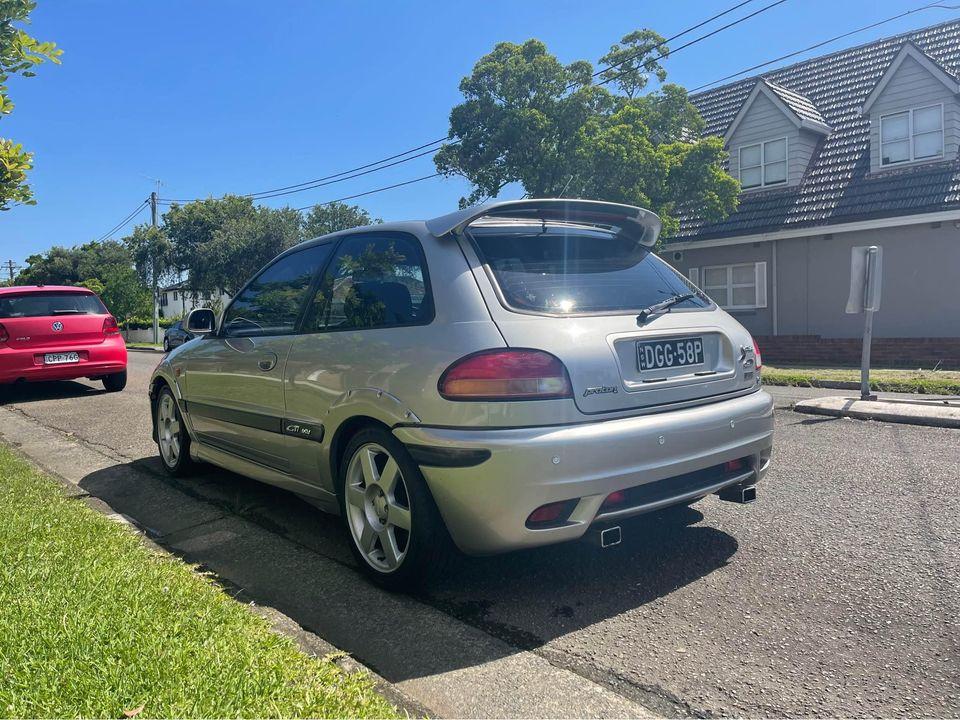 For sale Proton Satria GTi 2003 model 2022 silver Sydney NSW (4).jpg