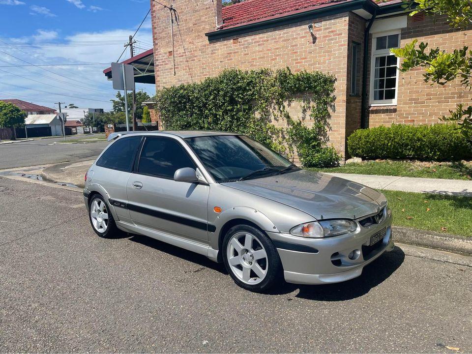 For sale Proton Satria GTi 2003 model 2022 silver Sydney NSW (7).jpg