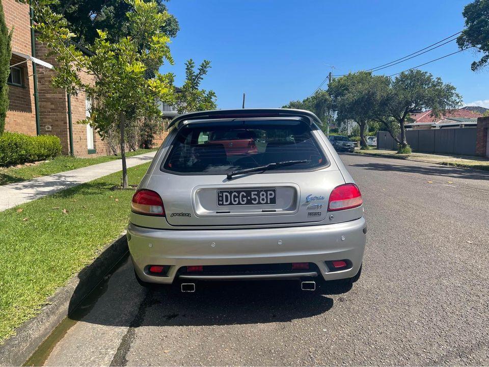 For sale Proton Satria GTi 2003 model 2022 silver Sydney NSW (9).jpg