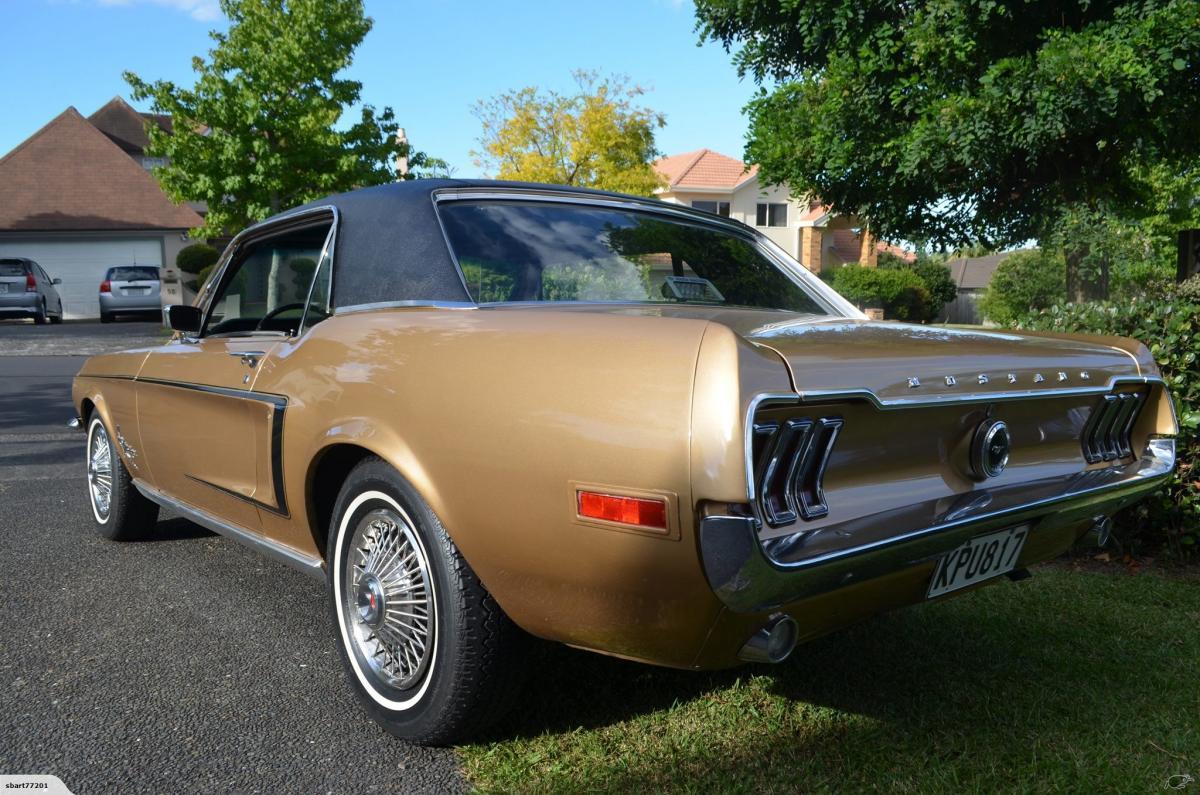 Ford Mustang 1968 Golden Nugget special edition images NZ (4).jpg