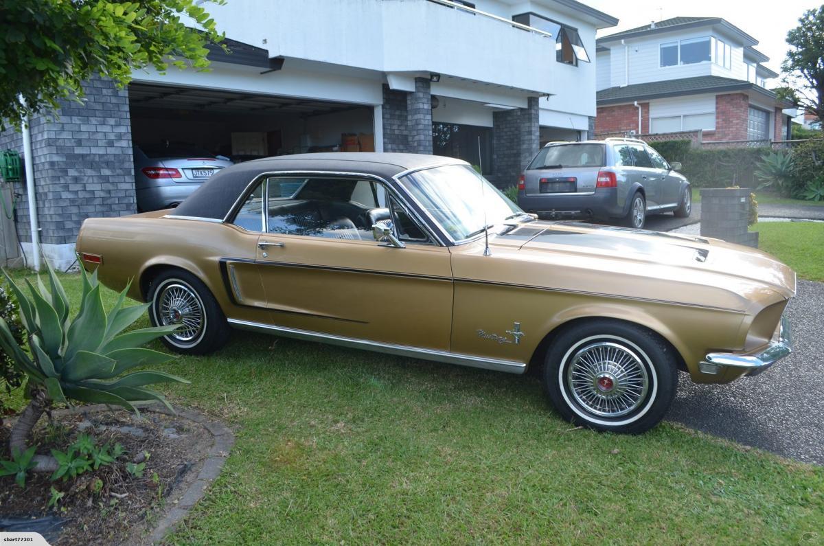 Ford Mustang 1968 Golden Nugget special edition images NZ (5).jpg