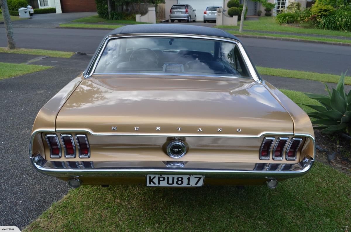 Ford Mustang 1968 Golden Nugget special edition images NZ (7).jpg