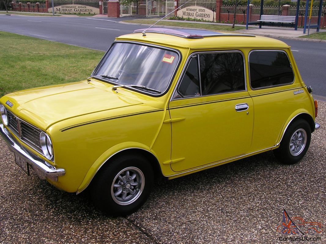 Fully restored 1977 Leyland Mini Sunshine Yellow Devil pictures 2018 restored Tasmania (1).jpg