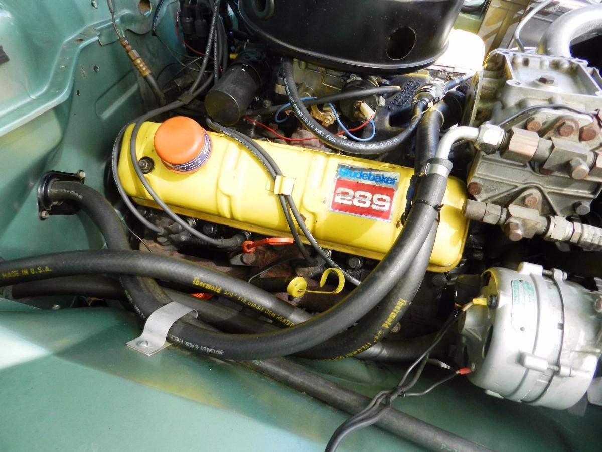Green 1964 Sudebaker Daytoina Convertible V8 Florida (16).jpg