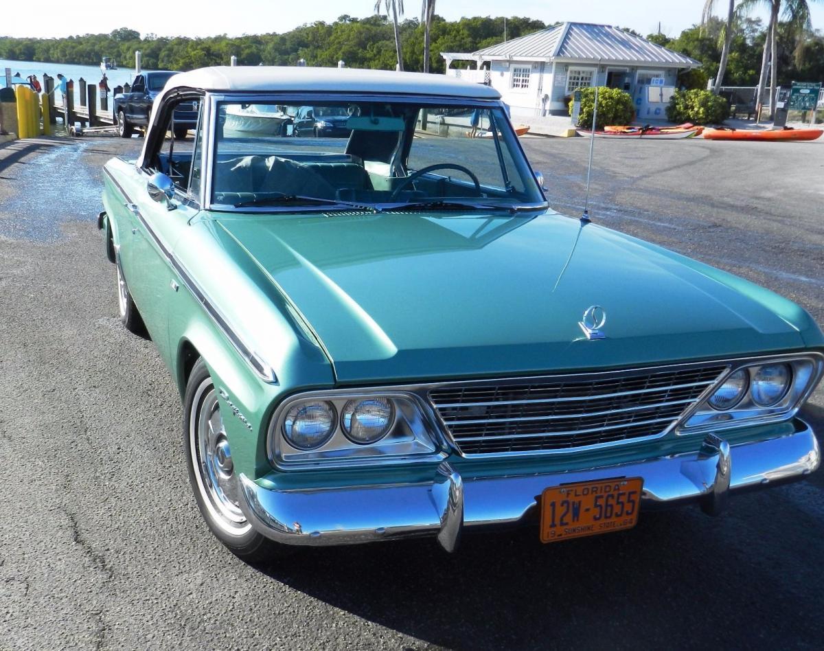 Green 1964 Sudebaker Daytoina Convertible V8 Florida (2).jpg