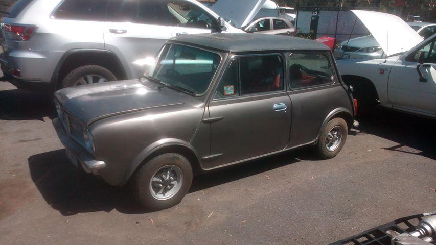 Grey 1978 Leyland Mini 998 LS images 2018 wangaratta Victoria (1).jpg