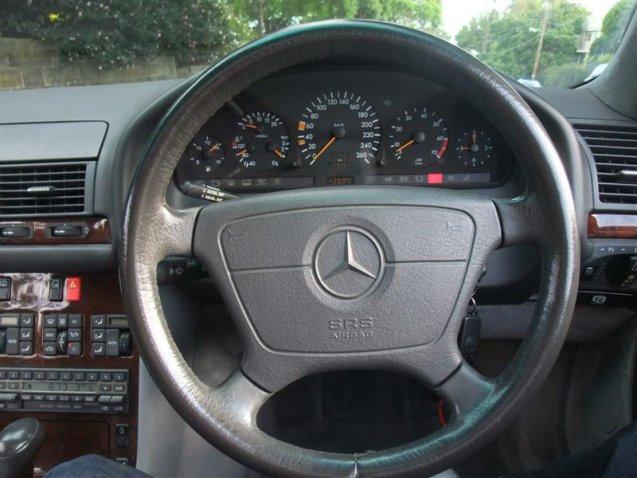 Grey silver C140 Mercedes S500 Coupe 1994 Australia classic (13).jpg