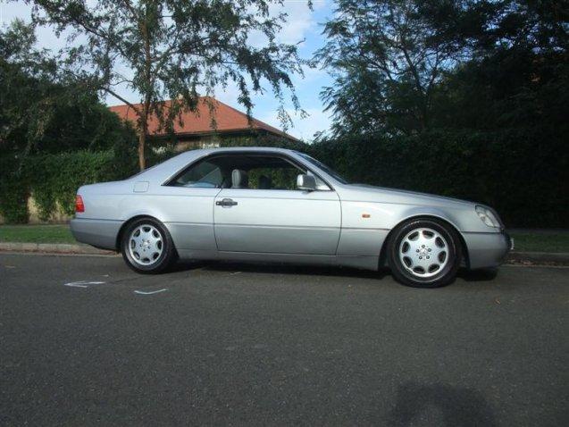 Grey silver C140 Mercedes S500 Coupe 1994 Australia classic (8).jpg