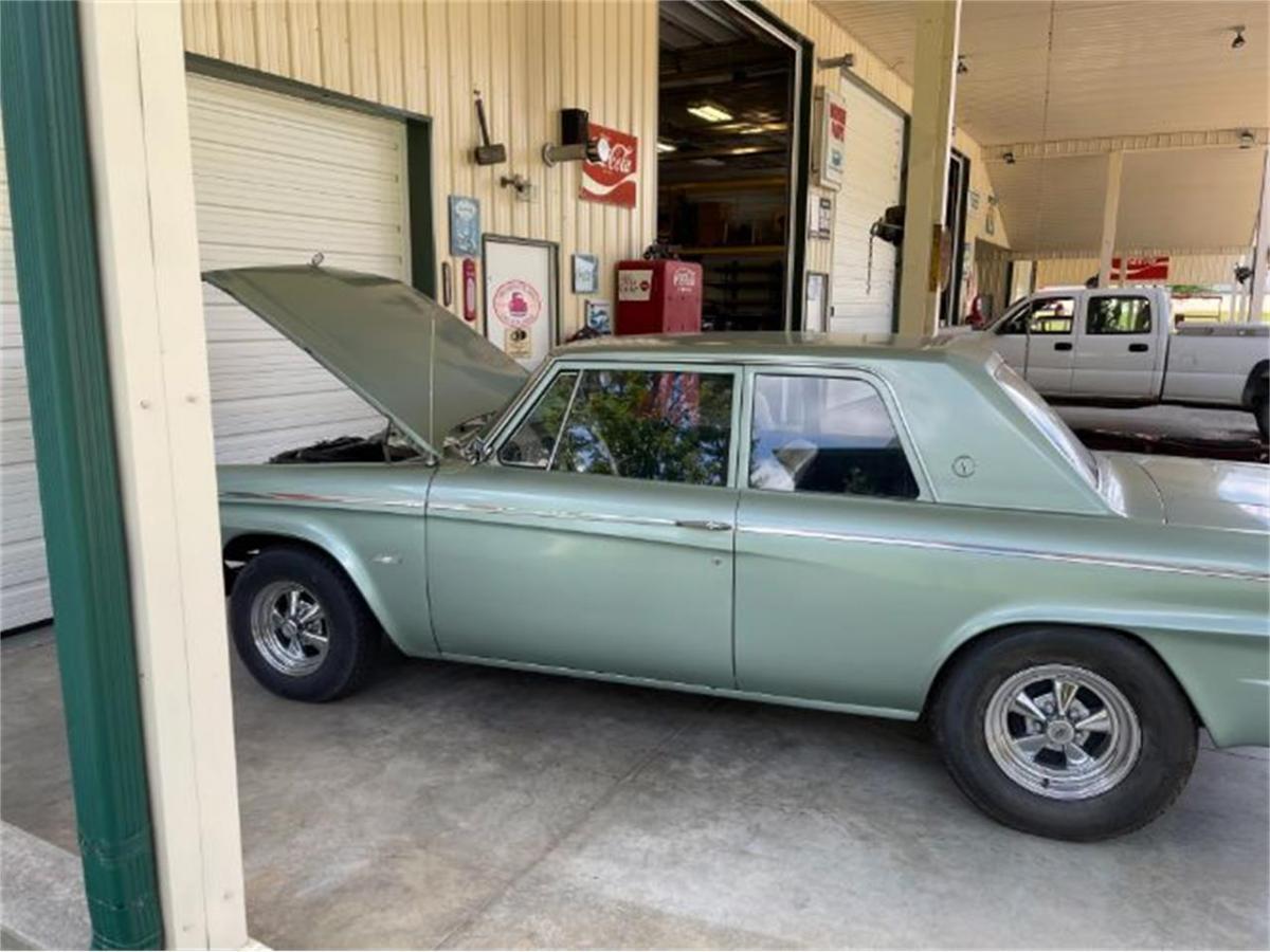 Hot rodded 1965 Studebaker Commander 2 door green (1).jpg