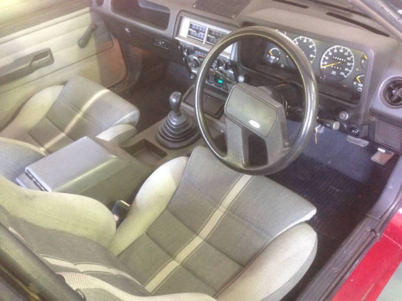 Interior image 1983 Hermitage Red fuel injected 6 cylinder Ford XE ESP Fairmont Ghia (6).JPG