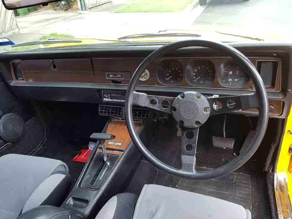 LH 1974 Holden Torana Chrome Yellow with black interior images (11).jpg