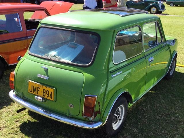 Leyland Mini S Sunshine 1977 Jade Green exterior images shots NSW (11).jpg