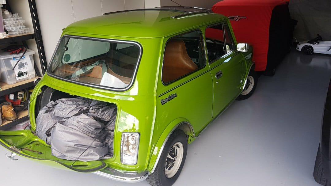 Leyland Mini S Sunshine 1977 Jade Green exterior images shots NSW (14).jpg