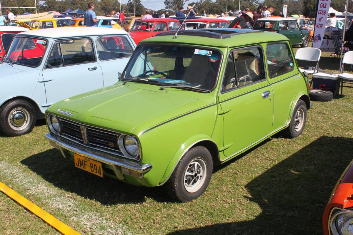 Leyland Mini S Sunshine 1977 Jade Green exterior images shots NSW (4).jpg