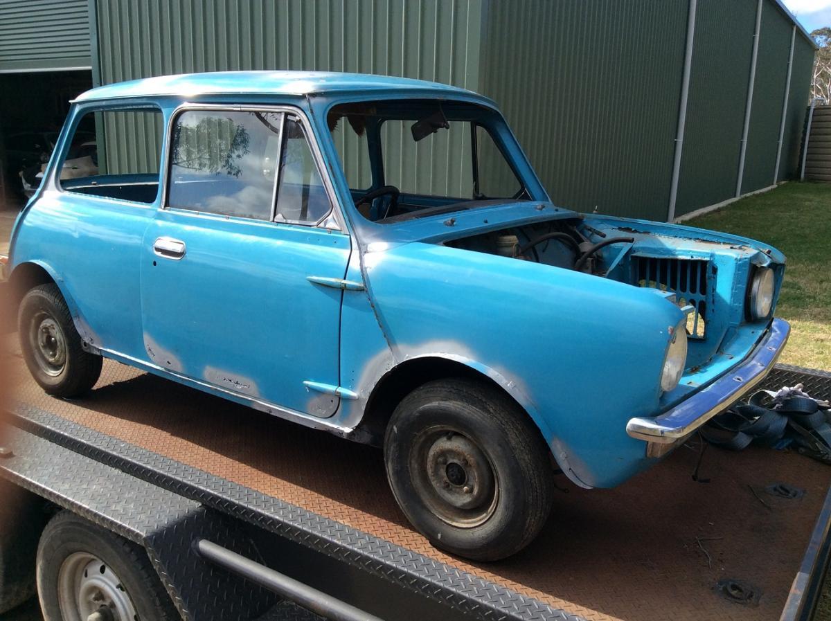 Leyland mini Clubman GT Australia 1972 rare parts (3).JPG