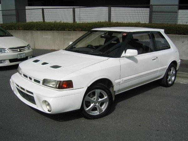 Mazda Familia GTR white Group A car rare (14).jpg